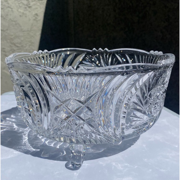 Vintage Crystal Bowl✨ by Crystal Clear Industries - Picture 5 of 15